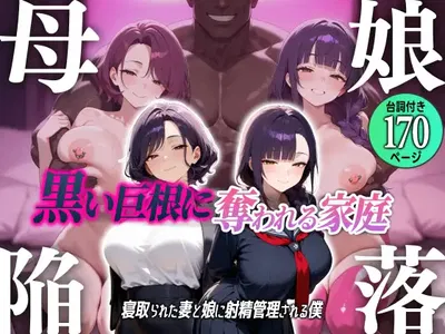 (Muchitsuma) Oyako Kanraku ~Kuroi Kyokon ni Ubawareru Katei, Netorareta Tsuma to Musume ni Shasei Kanri Sareru Boku~ (chinese) (ongoing) - Hentai Gallery