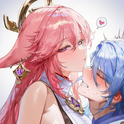 (Asnagi_) #88 Yae Miko x Kamisato Ayato - Hentai Gallery