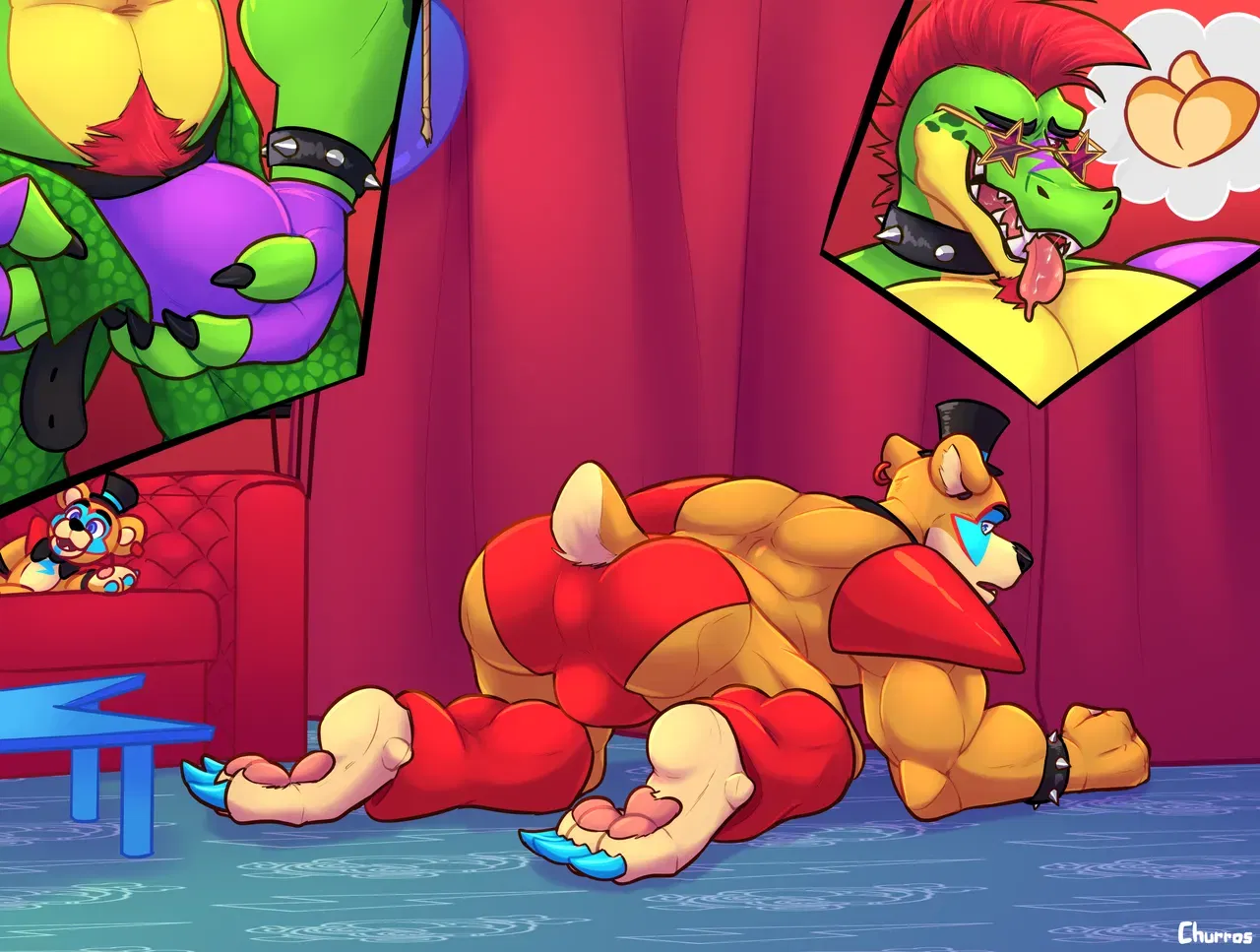 (churrosolixoso) Специальное выступление - Хентай галерея - Image 1