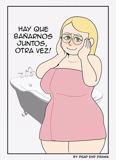 ¡Hay que bañarnos juntos, otra vez! - Hentai Gallery