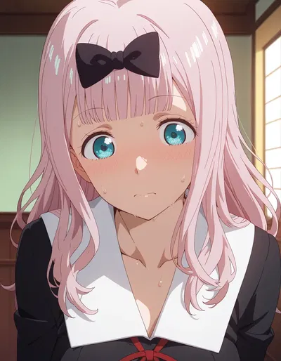 Purpleh31 - Chika Fujiwara default outfit 254p (Patreon) - Hentai Gallery