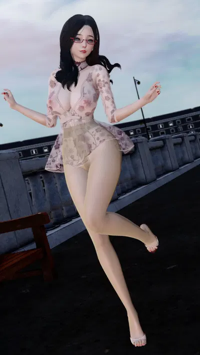 La mujer promiscua, la perra en medias: la joven Bingbing 01 - Galería Hentai