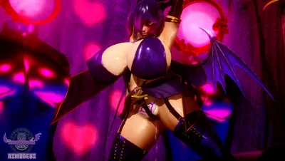 Boobageddon Seven Sins: Asmodeus (Wallpaper Pinups) - Hentai Gallery