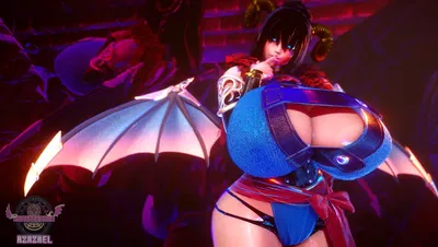 Boobageddon Seven Sins: Azazael (Wallpaper Pinups) - Hentai Gallery