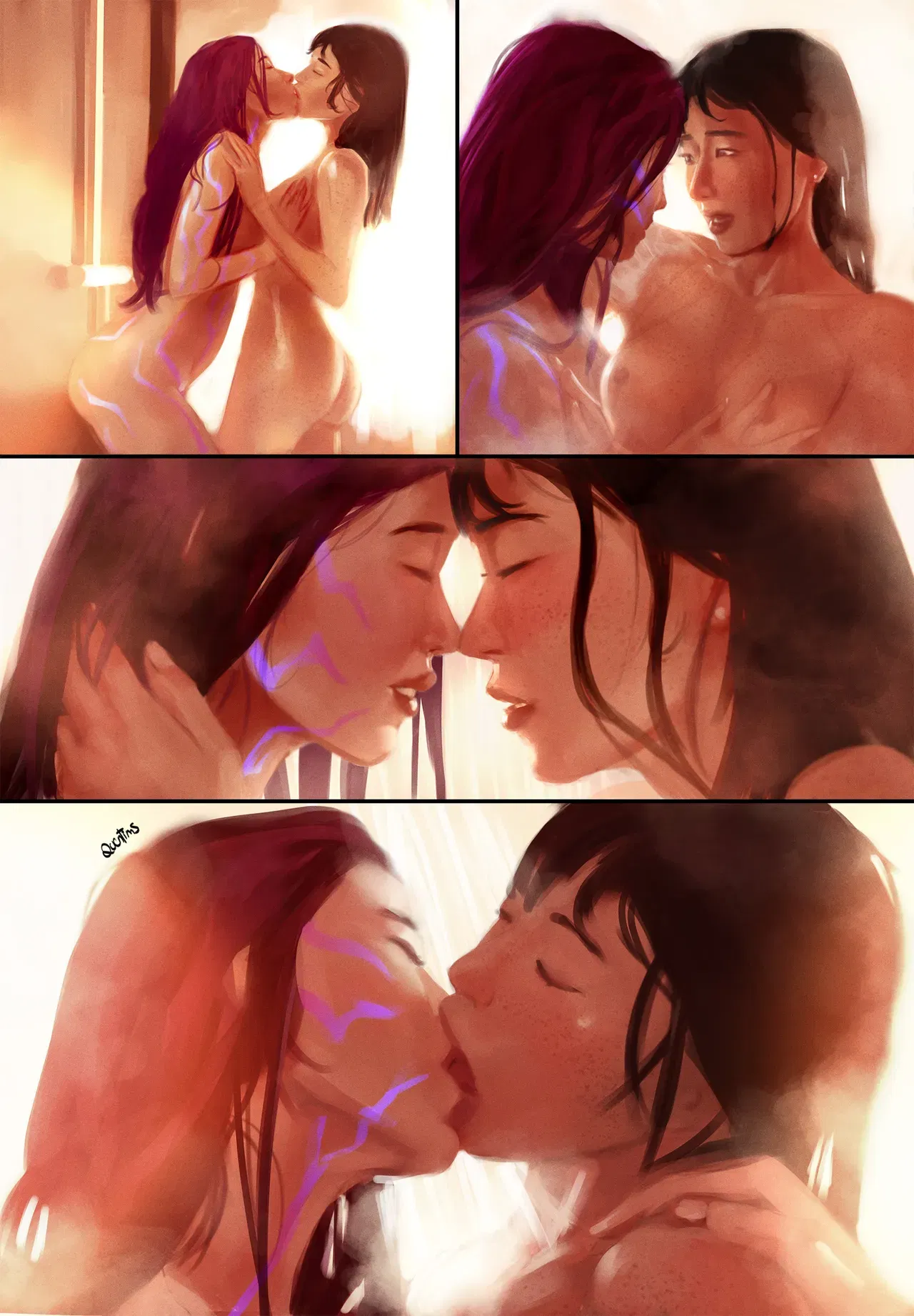 (Quentims) Охотники на демонов K-Pop - Хентай галерея - Image 1