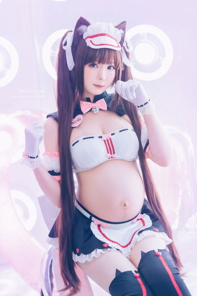 (霜月Shimo) NEKOPARA-chocola-Cosplayer pregnant - Hentai Gallery