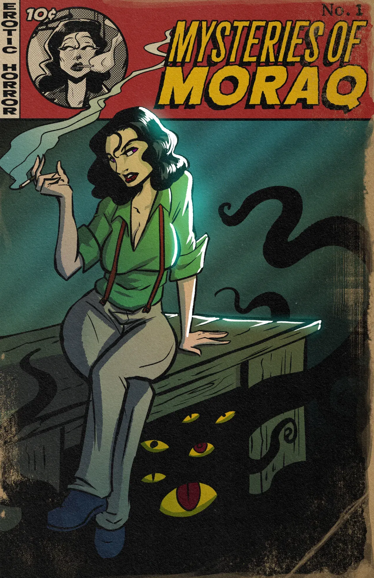 『モラクの謎』1-2 - monster tentacles color - エロアニメギャラリー - Image 1