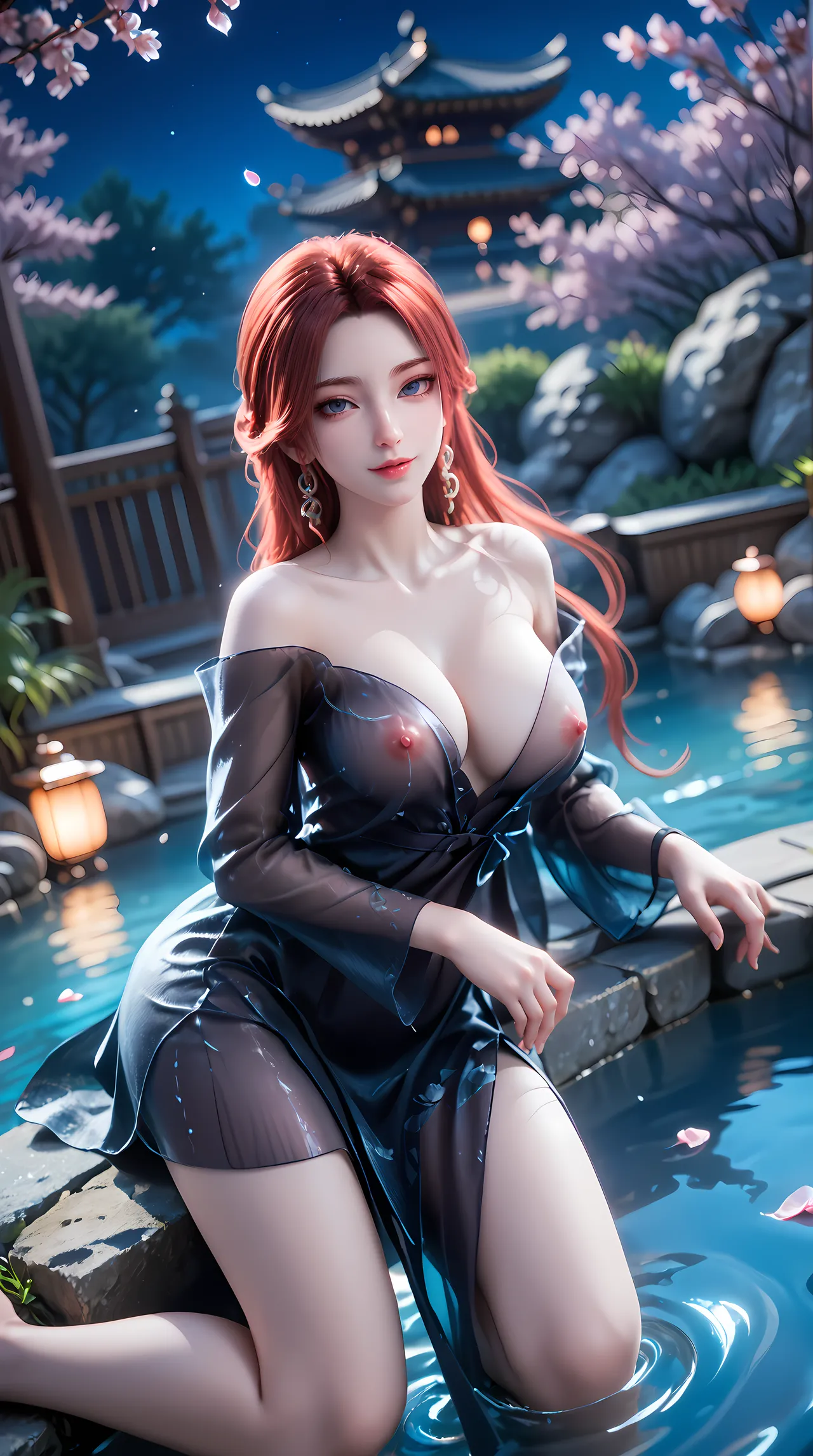 «Relatos de lo sobrenatural»: La concubina del Dios de la Lluvia - Galería Hentai - Image 1