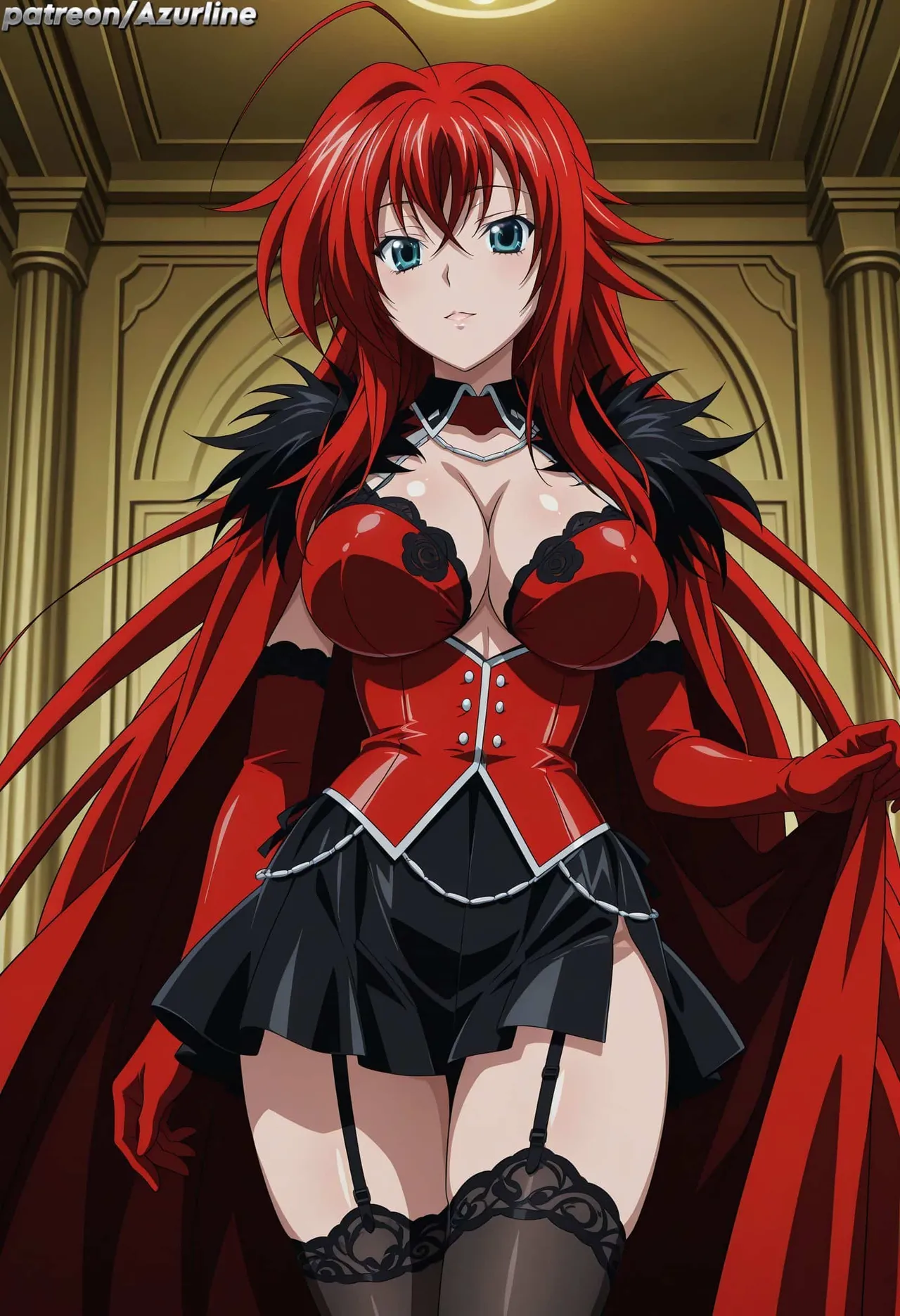 (Azurline) Rias Gremory 5 (High School DxD) #5 - REQUEST (Patreon) - Hentai Gallery - Image 1