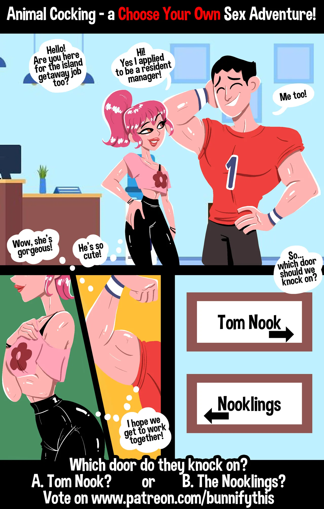 (Bunnify This) Animal Crossing: اختر مسارك (Animal Crossing) (قيد النشر) - معرض هنتاي - Image 1