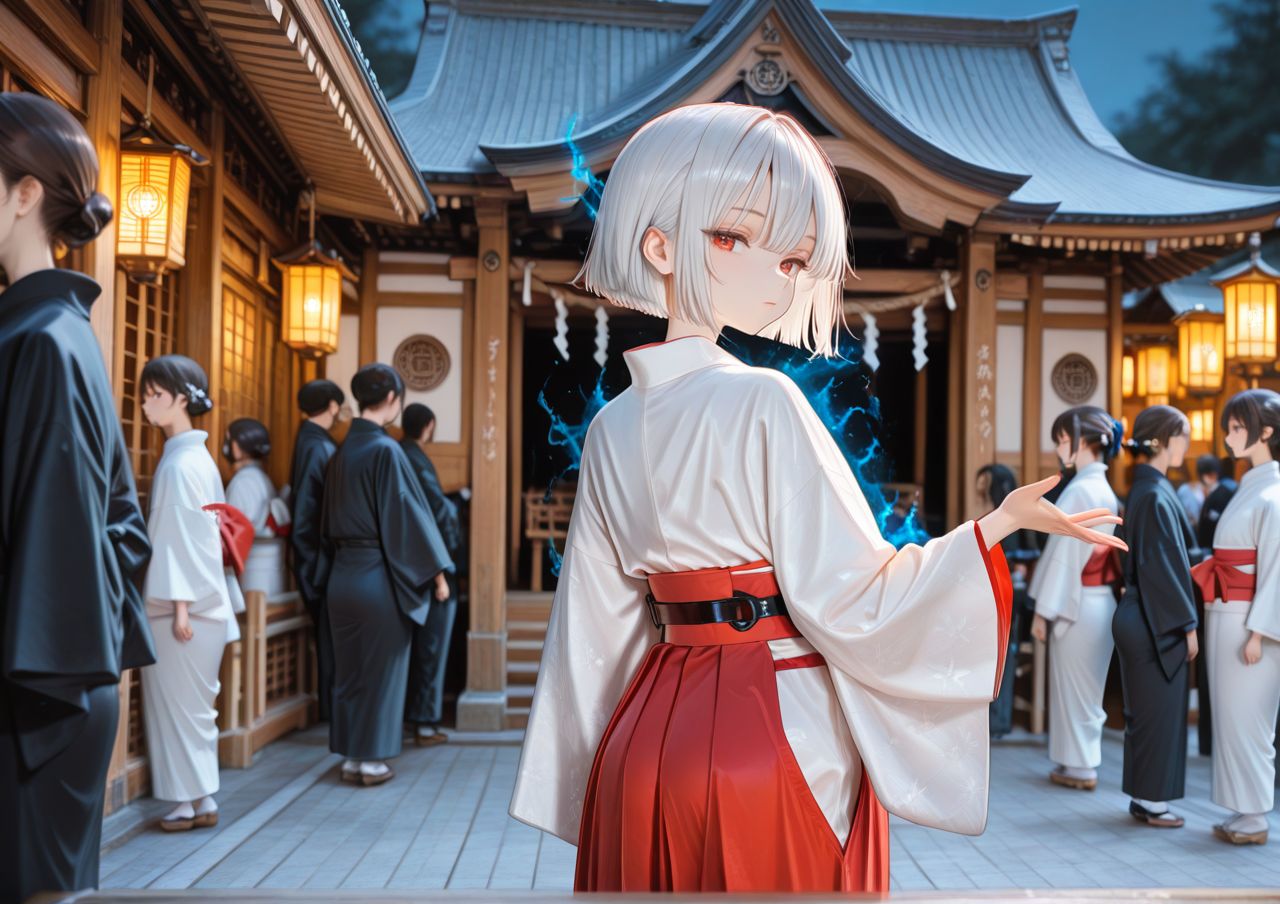 أحلام الكاهنة - ازدهار الصمت الذي التقى في القصر الداخلي - - معرض هنتاي - Image 1