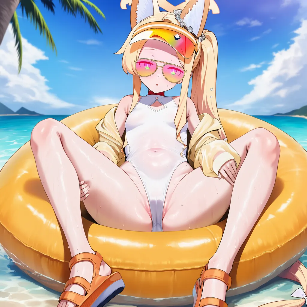 (Pixiv) N_master (2994751) - seia(swimsuit) BBC - Hentai Gallery - Image 1