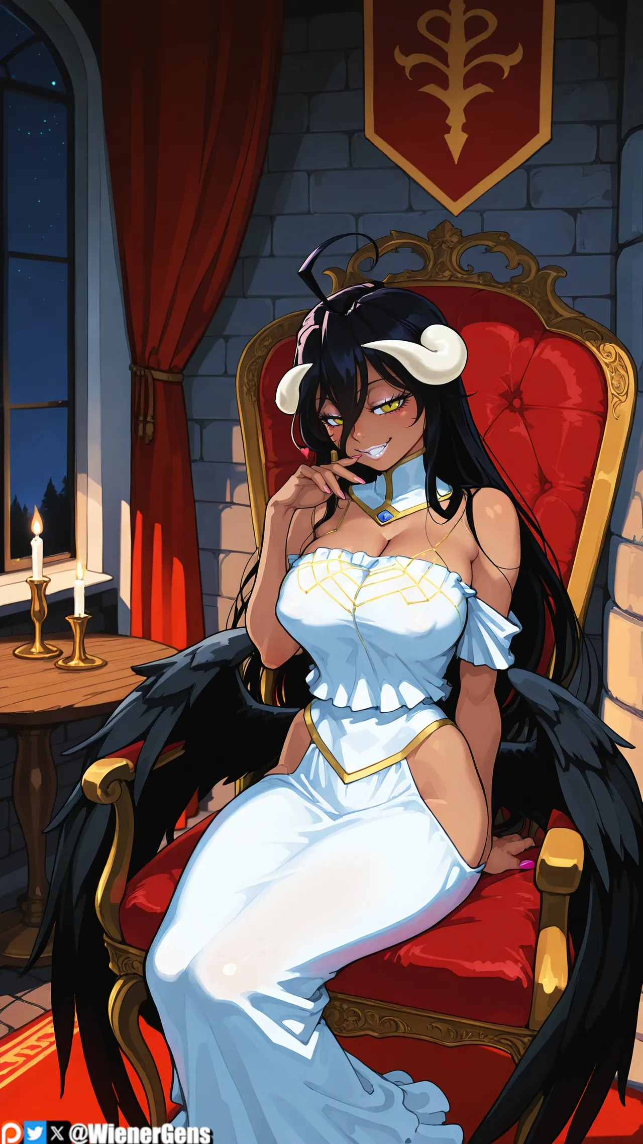 Albedo (Overlord) WienerGens - Hentai Gallery - Image 1
