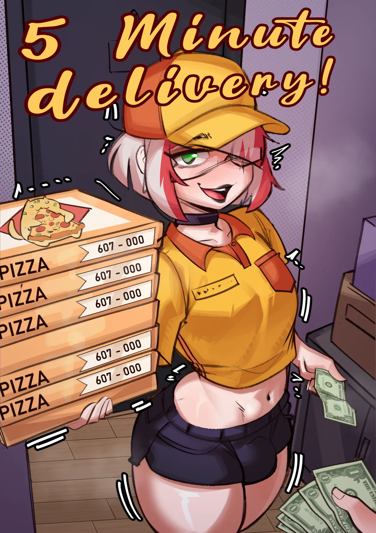 5 Minute Delivery - femboy fox boy group of males kemonomimi males only yaoi col... - Hentai Gallery - Image 1