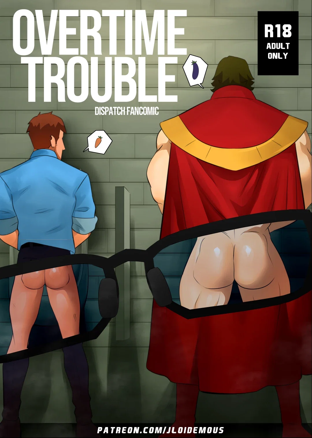 معالجة مشاكل العمل الإضافي - big penis dilf group of males males only muscle yaoi color - معرض هنتاي - Image 1