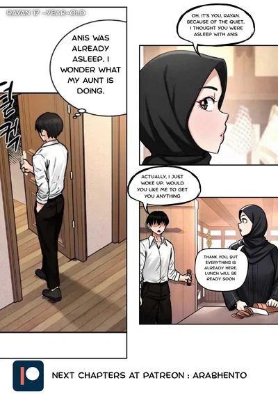 (ArabHento) Chapter 1 : Affair with my hijab aunt - Hentai Gallery