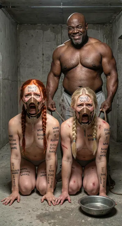 Gigantes negros treinam prostitutas brancas - Galeria Hentai
