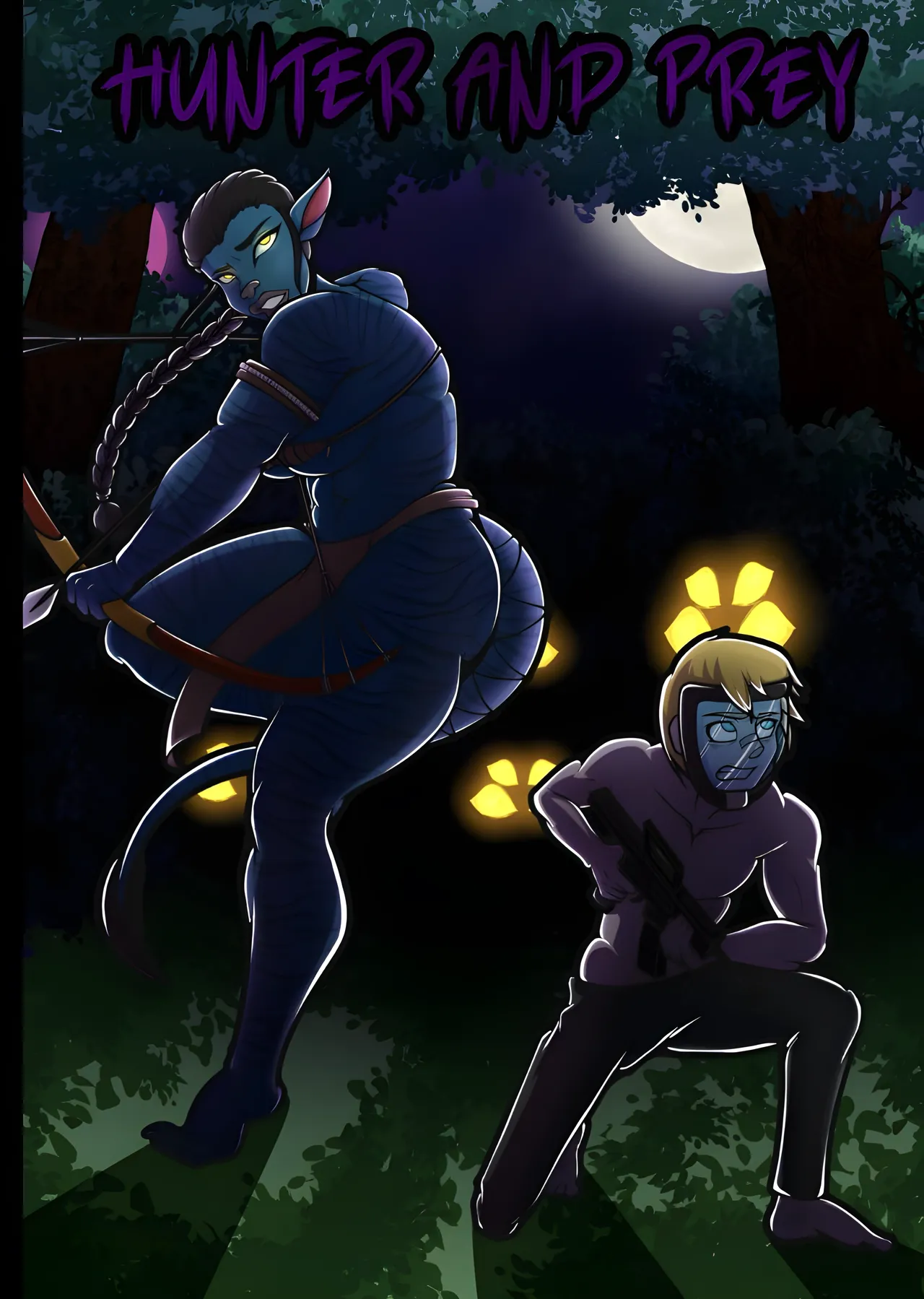 Caçador e presa - abs big ass big breasts muscular woman nakadashi tall girl c... - Galeria Hentai - Image 1