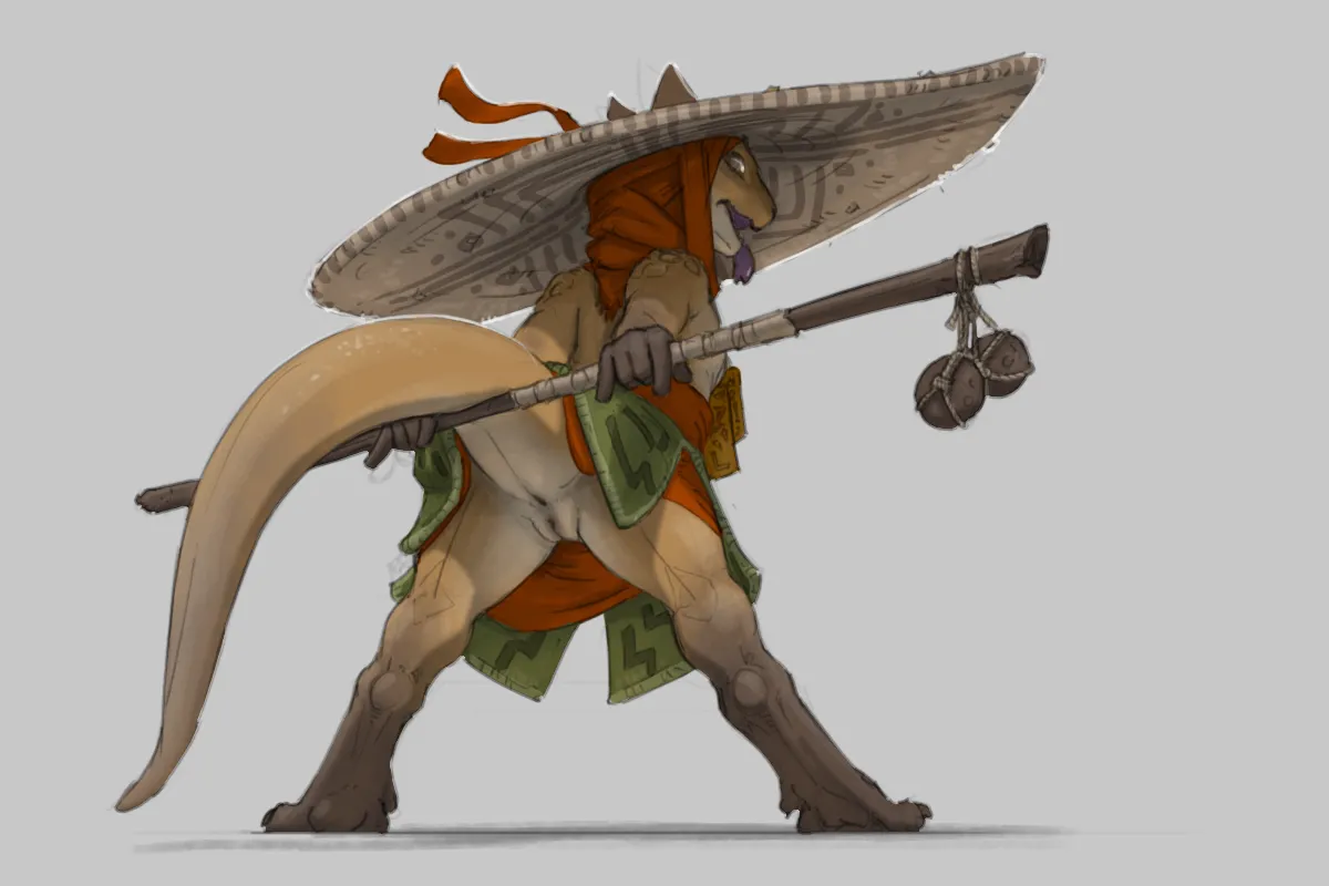 (Various) Big hat kobold (OC by fluffcat) - Hentai Gallery - Image 1