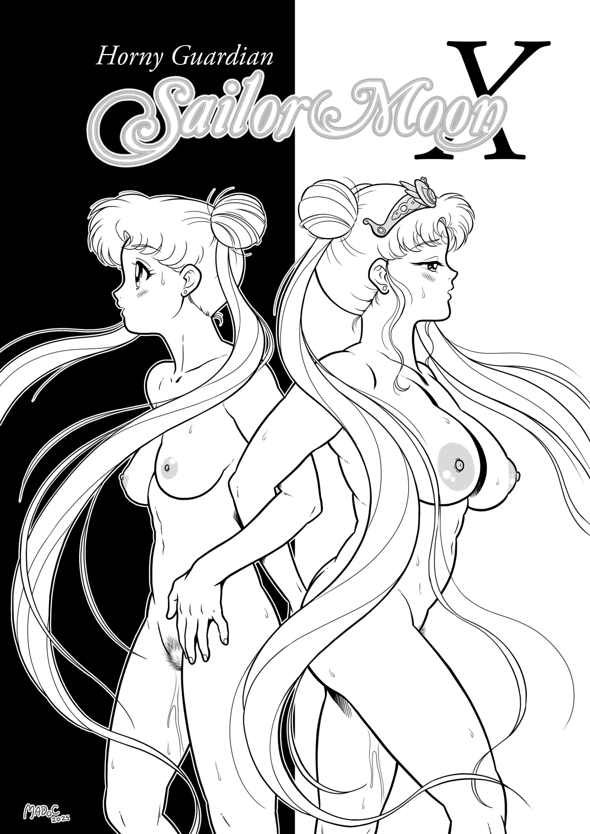 Guardián cachondo X - big breasts bukkake group of males - Galería Hentai - Image 1