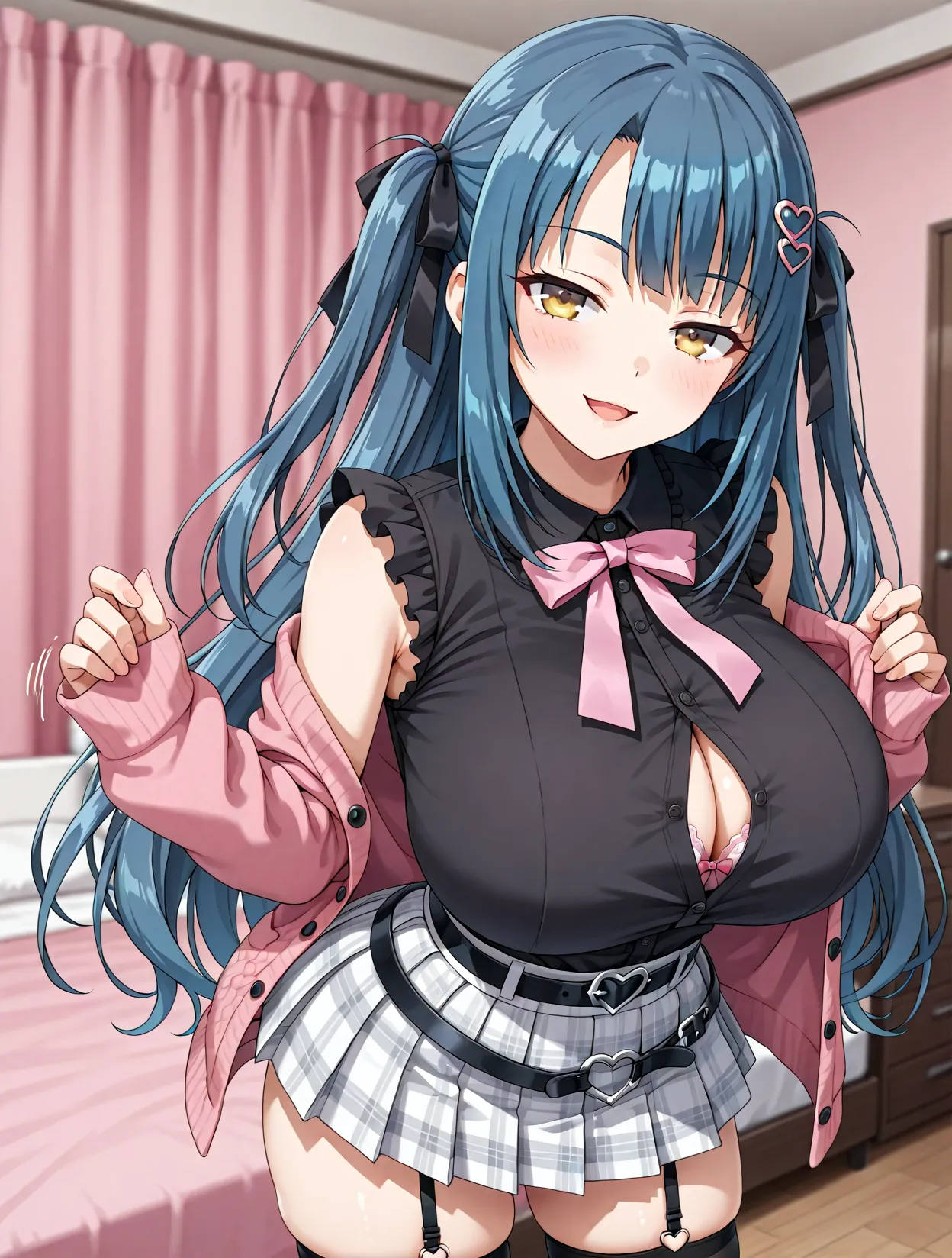 地雷系長谷部波瑠加/HarukaHasebe Jirai-kei - Hentai Gallery - Image 1