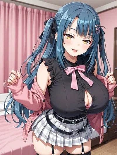 地雷系長谷部波瑠加/HarukaHasebe Jirai-kei - Hentai Gallery