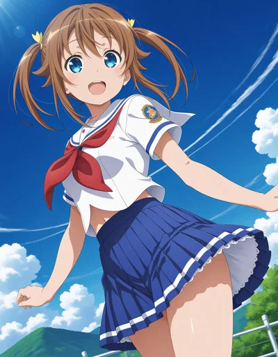 (azusa PATREON) High School Fleet – Misaki Akeno 375P - Hentai Gallery