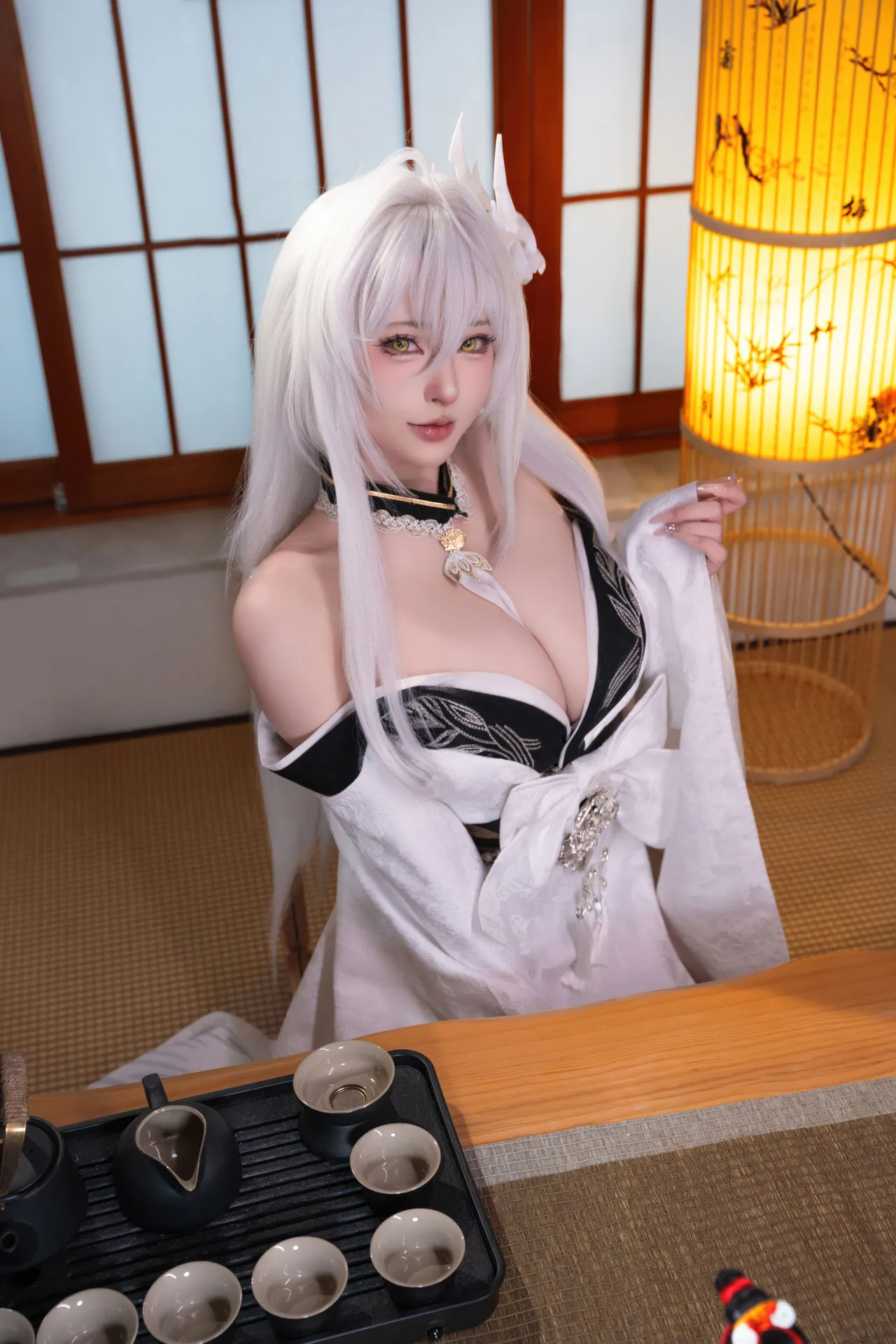 Yuno Shimizu - Azur Lane: Kimono da Byakufu - Galeria Hentai - Image 1
