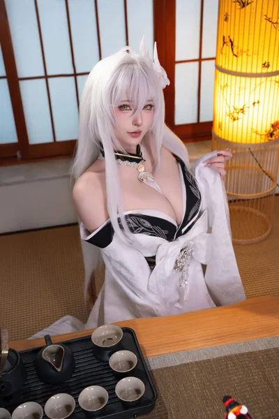 Yuno Shimizu - Azur Lane: Kimono da Byakufu - Galeria Hentai