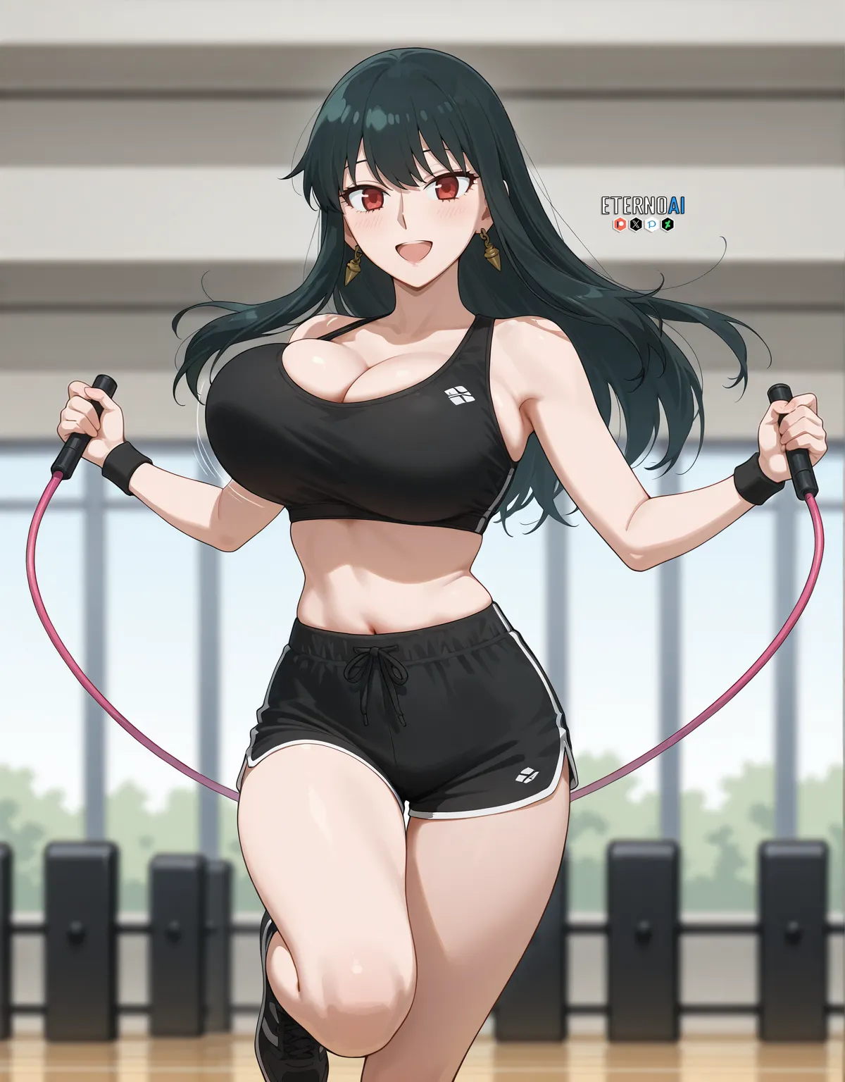Yor Forger Gym + 8 animations + extras - Hentai Gallery - Image 1