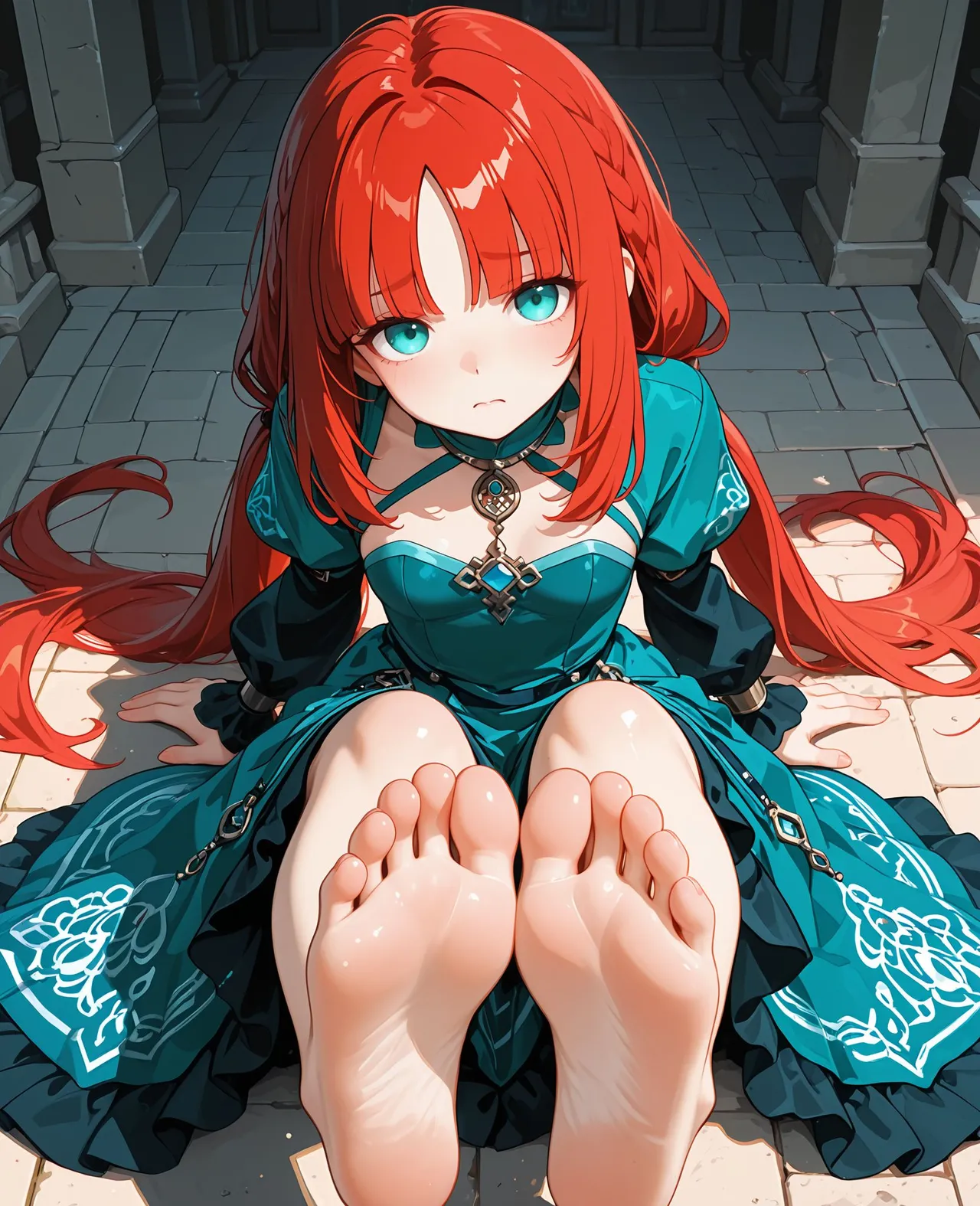 (K39)Nilou RandomSet 03 (足、ヒール、フェムドム) - エロアニメギャラリー - Image 1