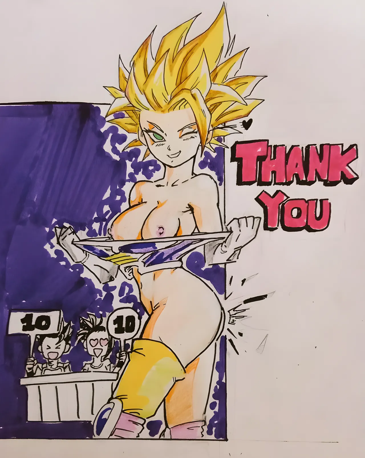 Kefla trainig with Gotenks - abs shotacon - Hentai Gallery - Image 1