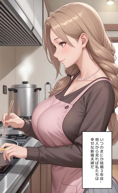 (Mokoyatsu) La tentación secreta de una mujer casada con grandes pechos y adicta al sexo - Galería Hentai