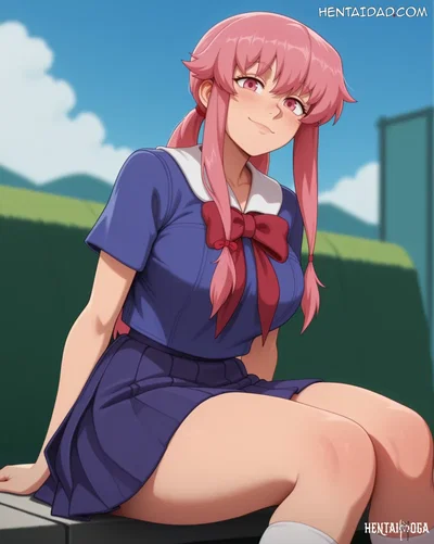 Yuno Gasai - Mirai Nikki | Commission Hentai by Dax AI - Uncensored - Hentai Gallery