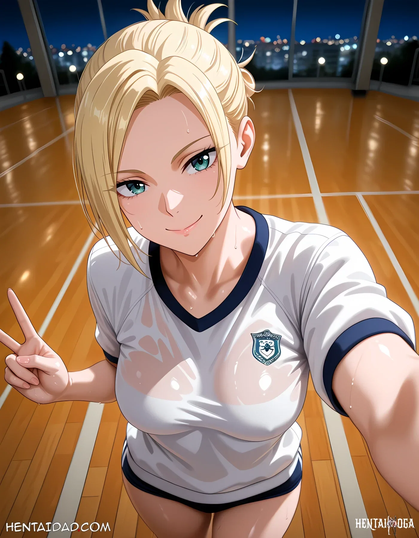 アニー・レオンハルトのヨガ・ジムウェア・エロアニメ（Shiro Dola作） - 無修正 - Anime Animefan Animegirl Animewaifu Annie Attack Sexy Spicy... - エロアニメギャラリー - Image 1