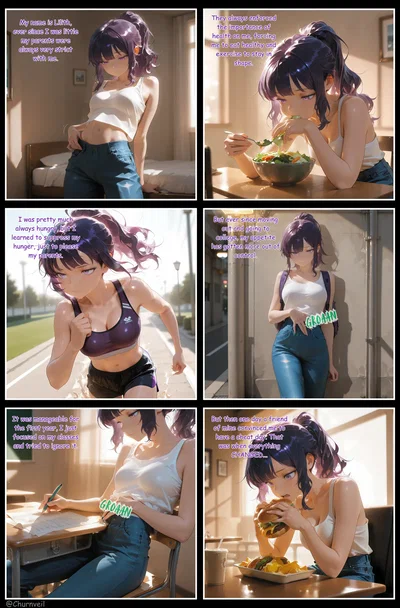 【Pixiv】【ChurnVeil】Growing Appetite - Hentai Gallery