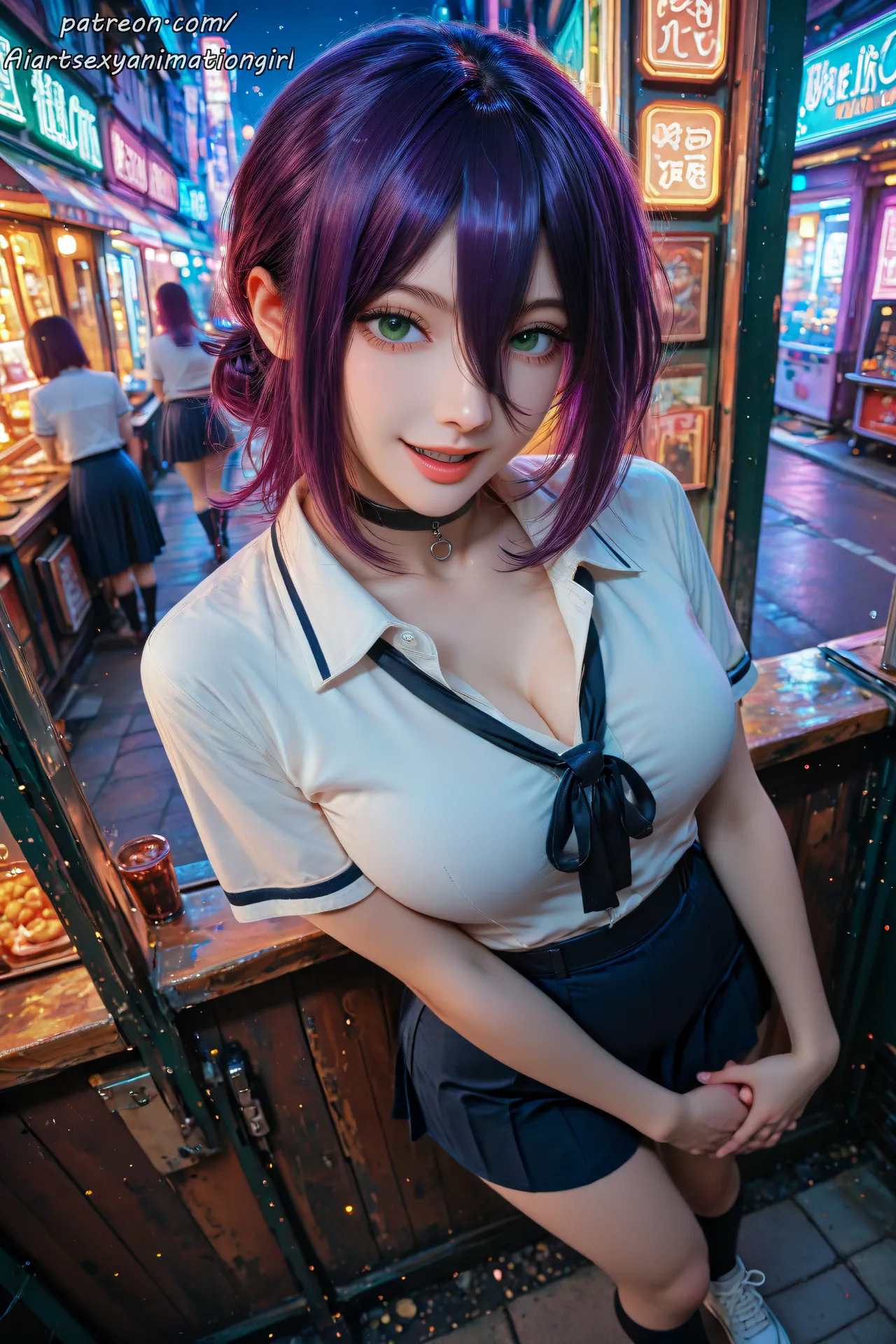 (Patreon) (4K) 💣Reze 💔 - Pré-visualização - Galeria Hentai - Image 1