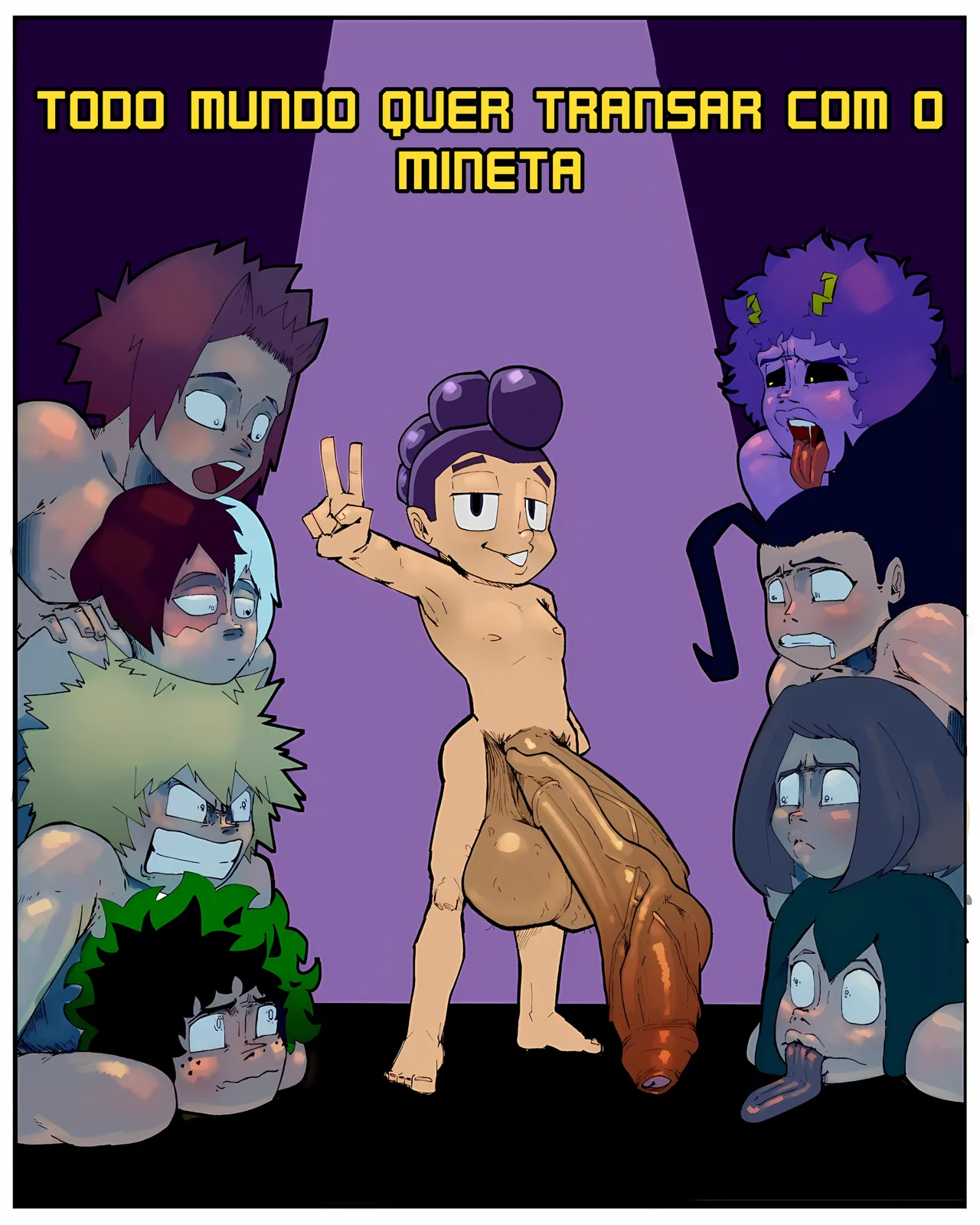 EVERYBODY WANTS TO FUCK MINETA!!! - Hentai Gallery - Image 1