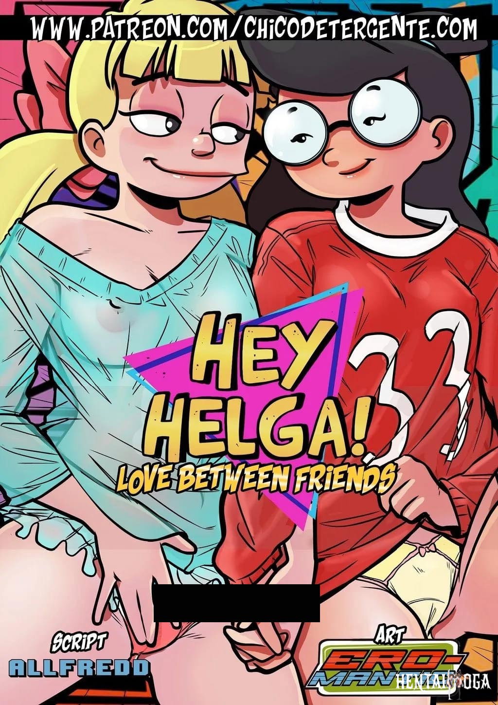 Ei, Helga! Um Amor de Amizade - Cartoon Porno Comics Porno Doujinshi Hentai Brasil HQ Adulto... - Galeria Hentai - Image 1