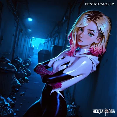 Commission Spider Gwen Hentai by Hammiai - Uncensored - Hentai Gallery