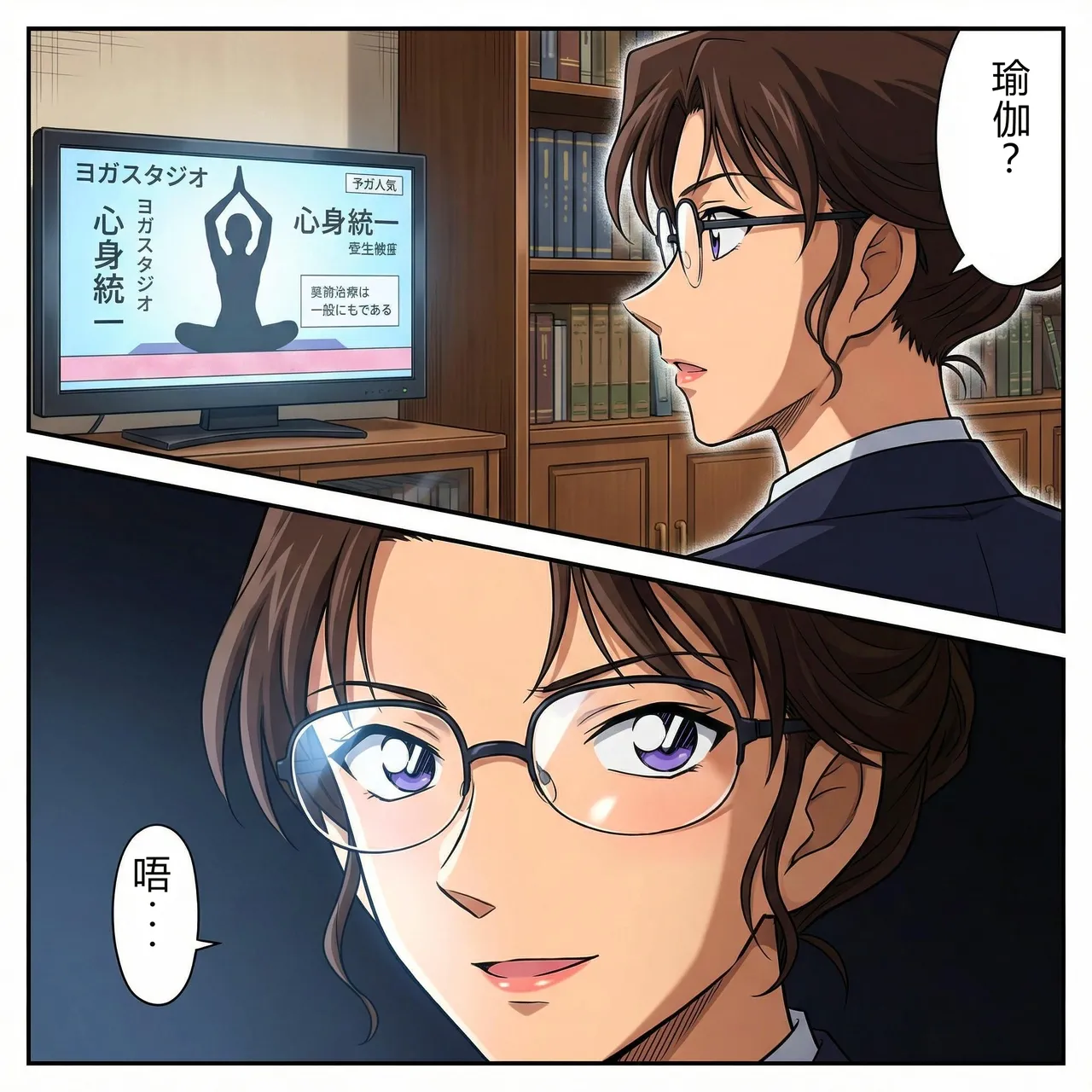 (ぽちぽち) 発明家ハカセ 妖艶のヨガと倍感の揺球 (機翻渣翻) - Hentai Gallery - Image 1