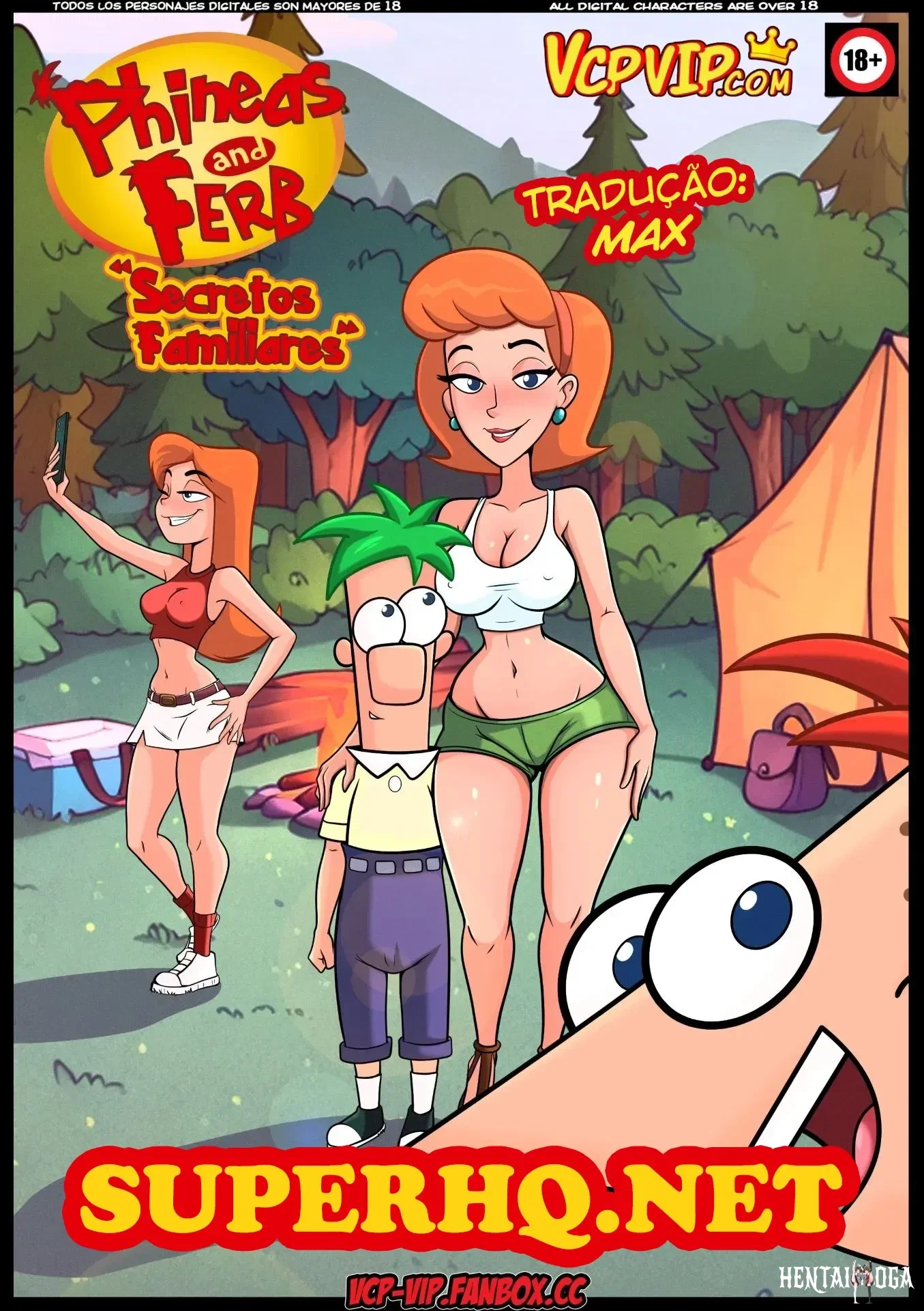 Secretos Familiares (Phineas e Ferb) - Cartoon Porno Comics Porno Doujinshi Hentai Brasil HQ Adulto... - Galeria Hentai - Image 1