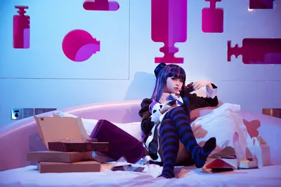 (G44 لن تتأذى) ملاك الجوارب الطويلة Stocking - معرض هنتاي