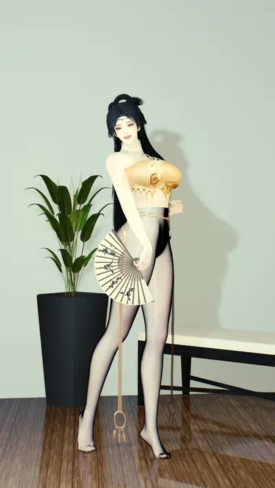 A modelo imita Jin Ping'er - Galeria Hentai