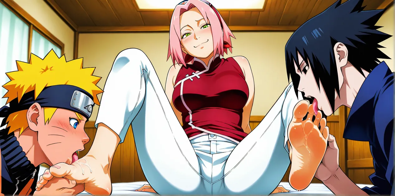 (Apersdraw) Naruto foot fetish 2 - Hentai Gallery - Image 1