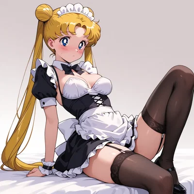 Sailor Moon Maid - Hentai Gallery