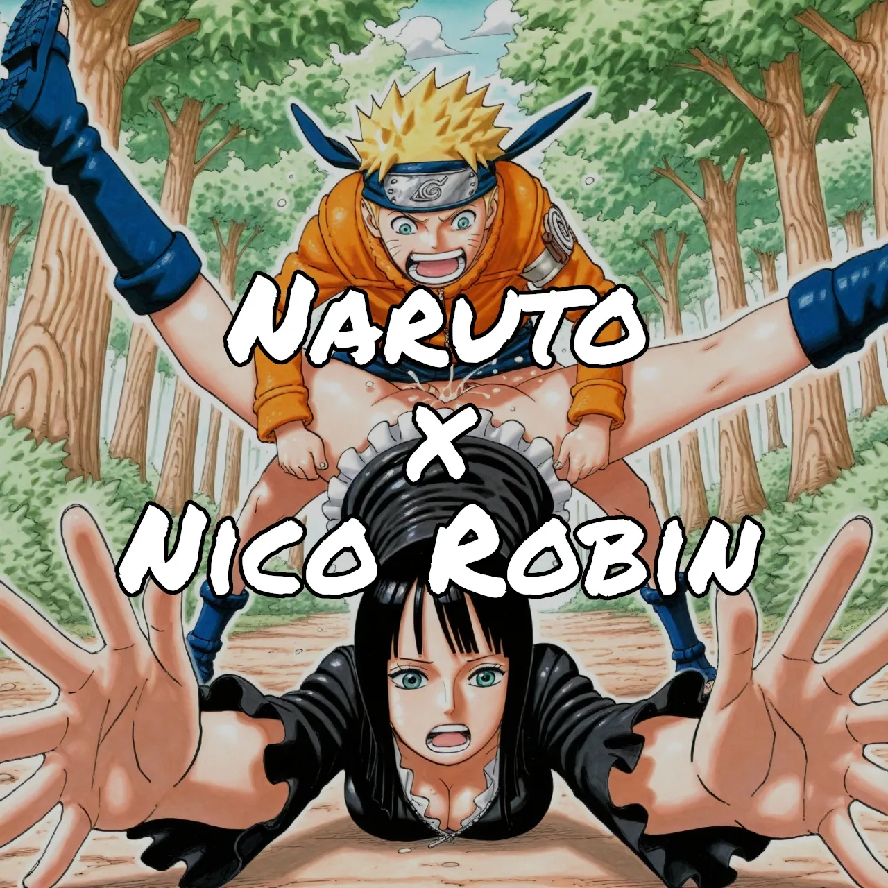(Rasengoon) Naruto x Nico Robin (Naruto, One Piece) - Hentai Gallery - Image 1