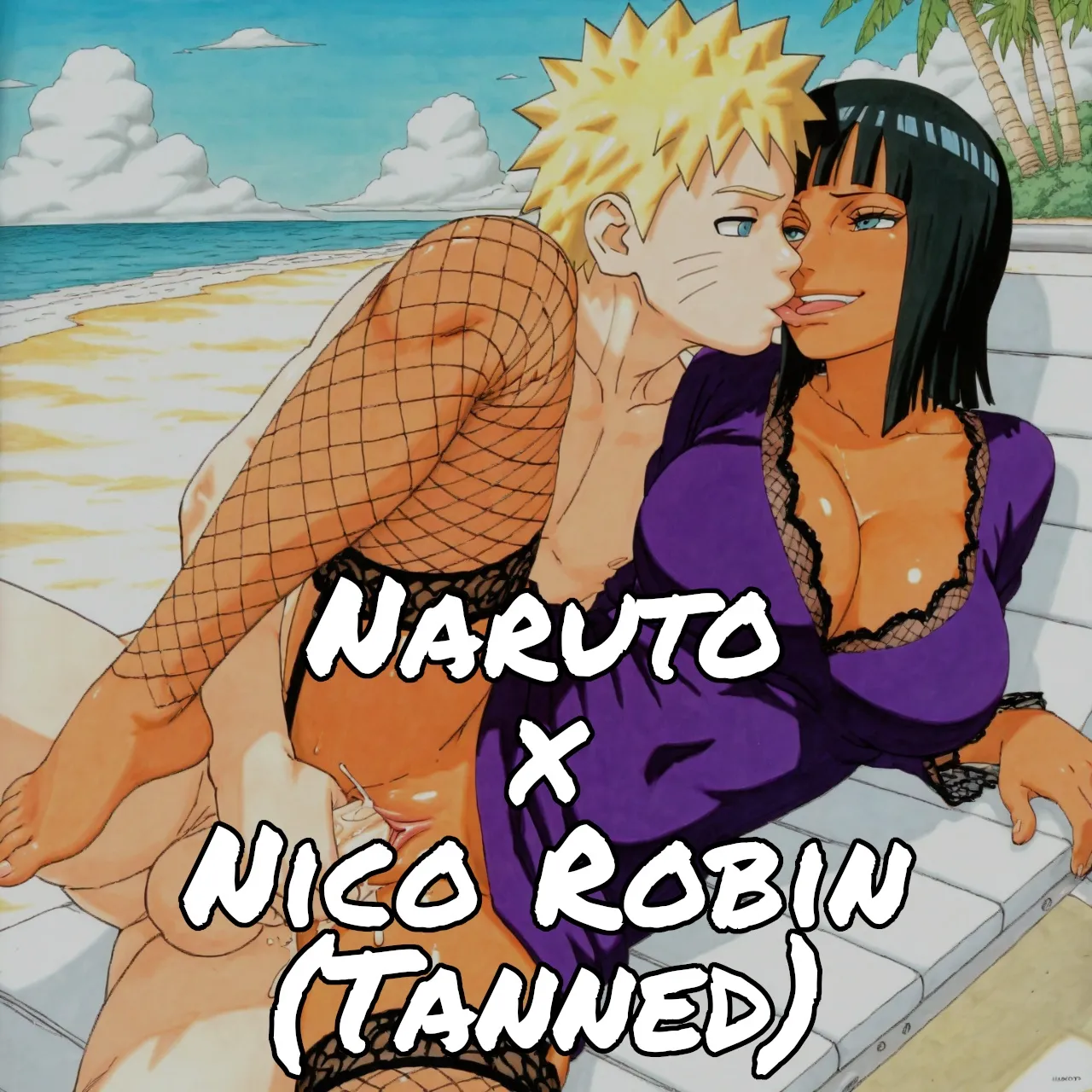 (Rasengoon) Naruto x Nico Robin - Tanned edition (Naruto, One Piece) - Hentai Gallery - Image 1