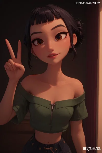 Zoeys spooky night | KPop Demon Hunter Hentai by DreamFrameAI - Uncensored - Hentai Gallery