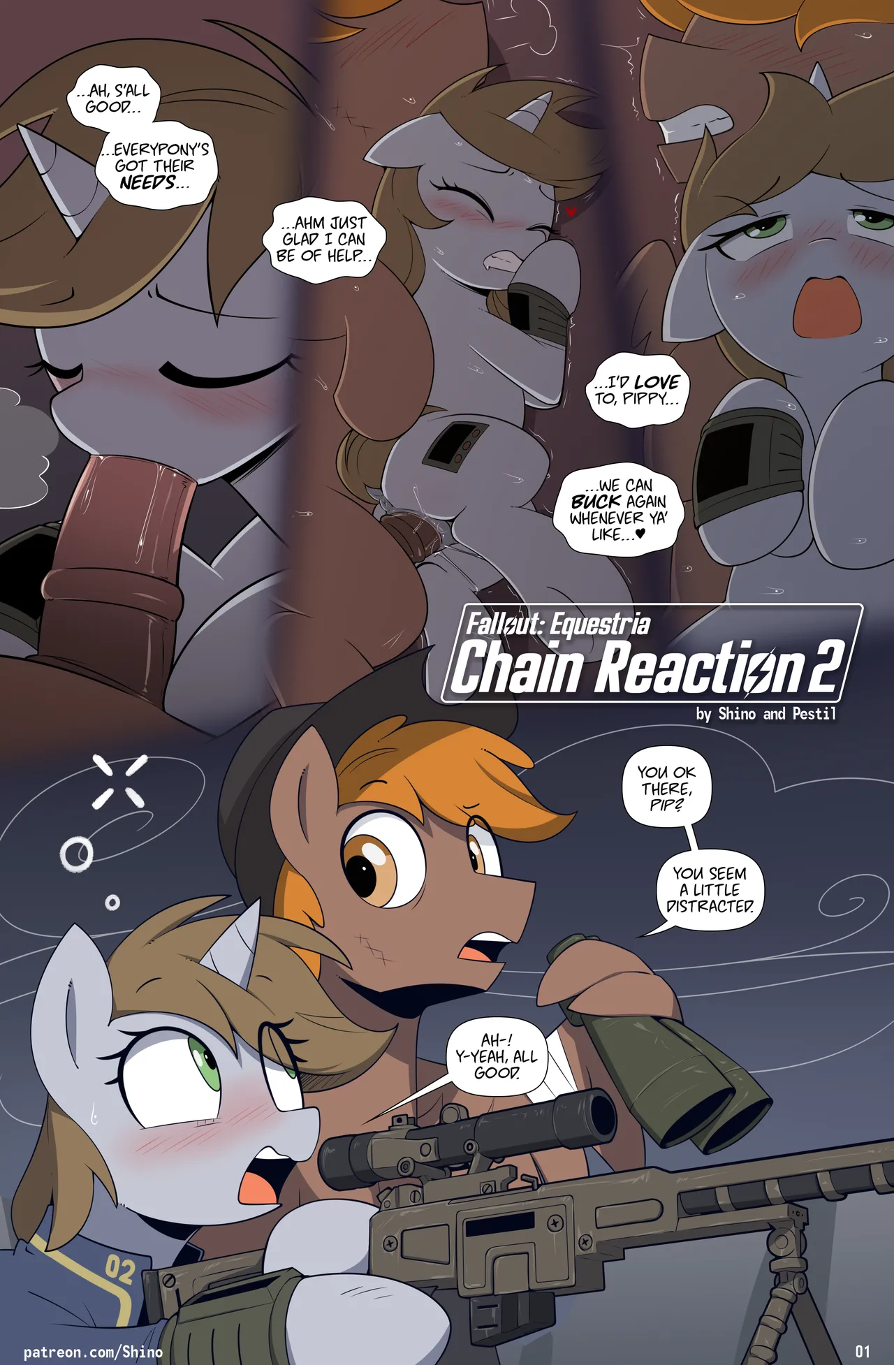 (My Little Pony: Friendship is Magic) Fallout Equestria: Chain Reaction 2 by Shinodage (On-Going) - Hentai Gallery - Image 1